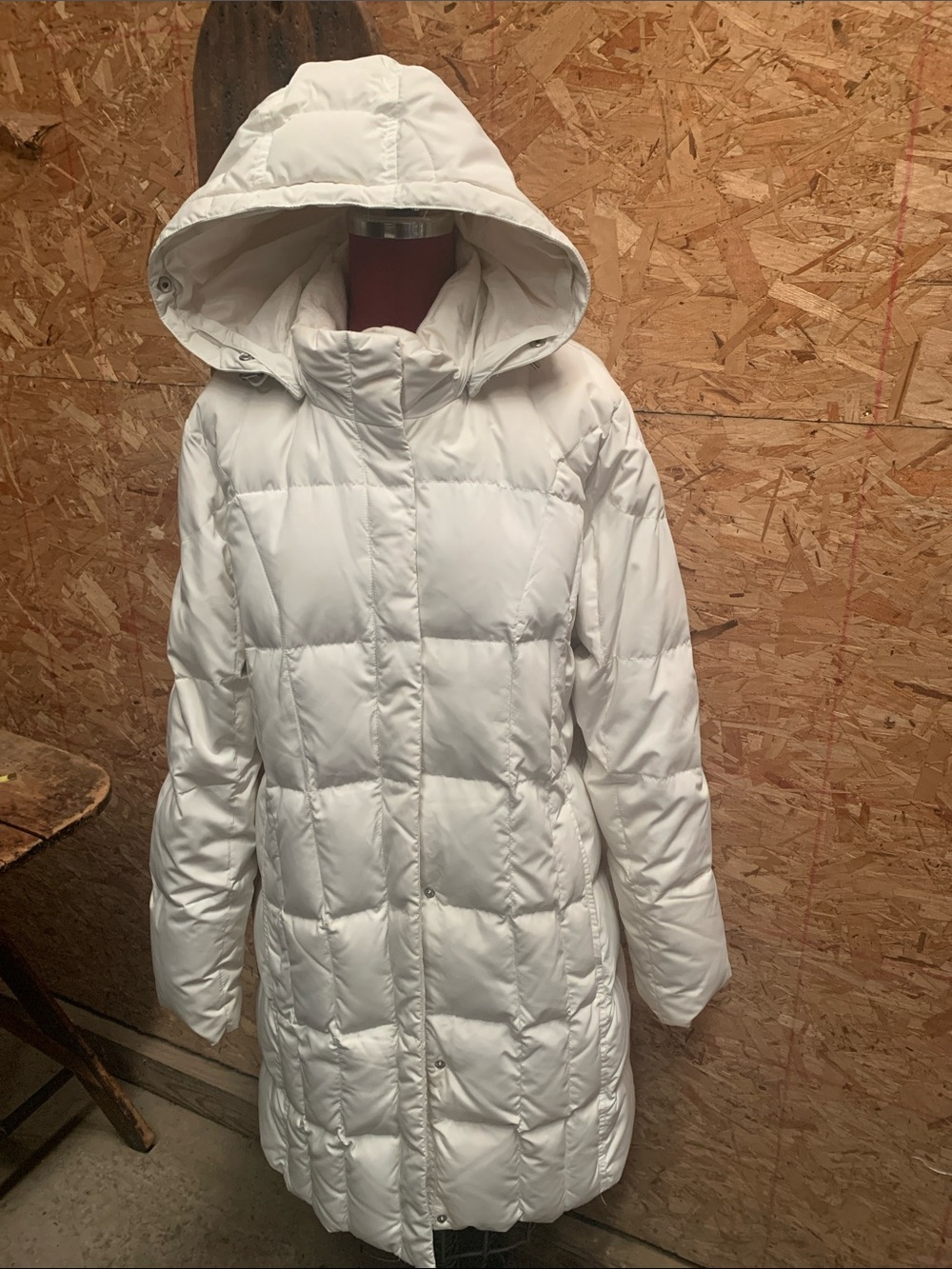 Eddie Bauer goose down coat